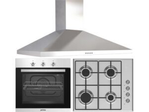 Prima Oven, Gas Hob & Chimney Hood Pack