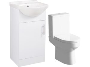Vista 450mm Vanity & C/C Toilet Pack