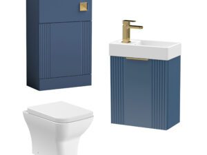 Deco Wall Hung 400mm Unit WC & Tap