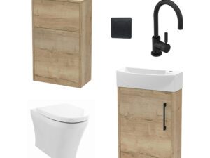 Juno Wall Hung 440mm WC & Tap