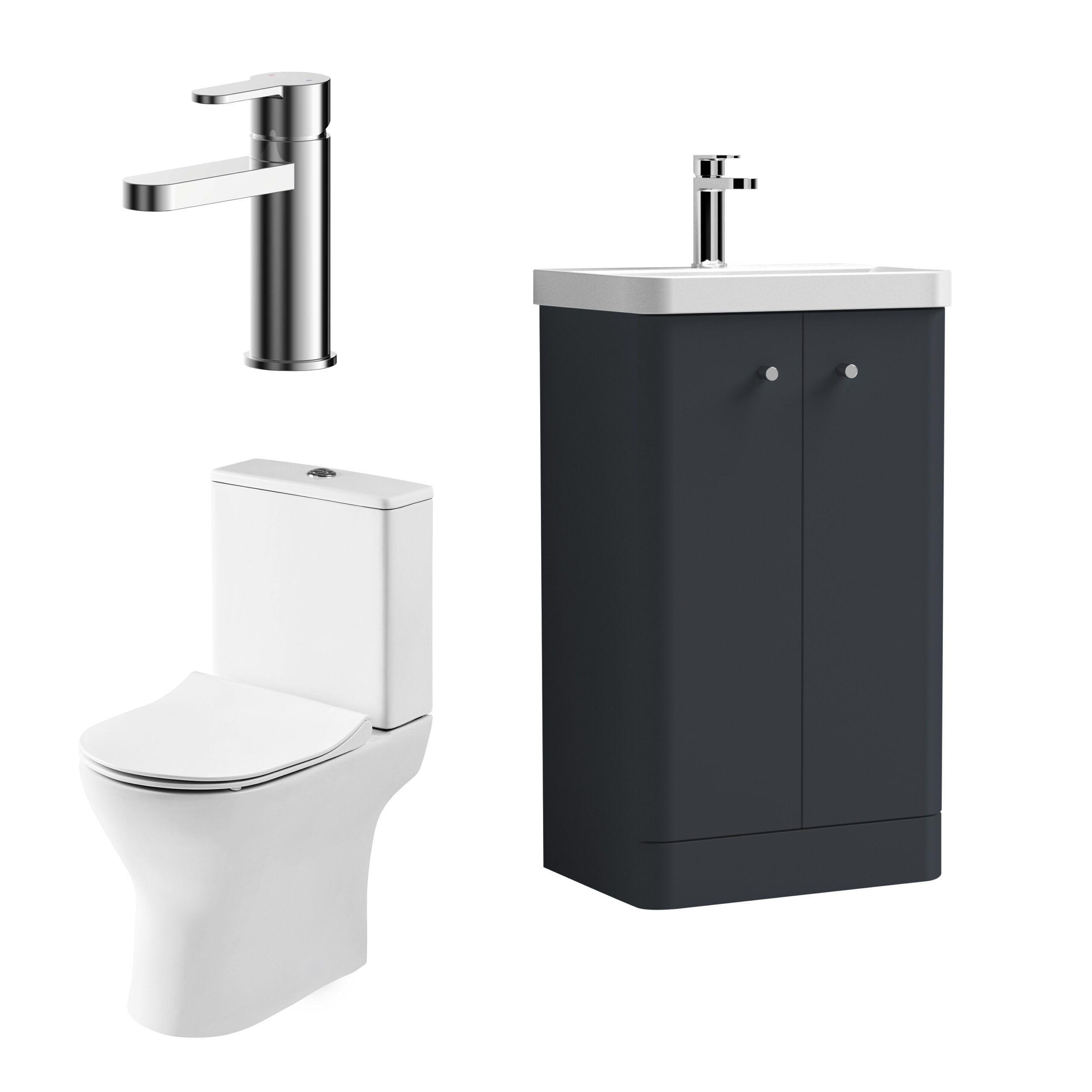 Core Floor Standing 500mm Unit Tap & WC