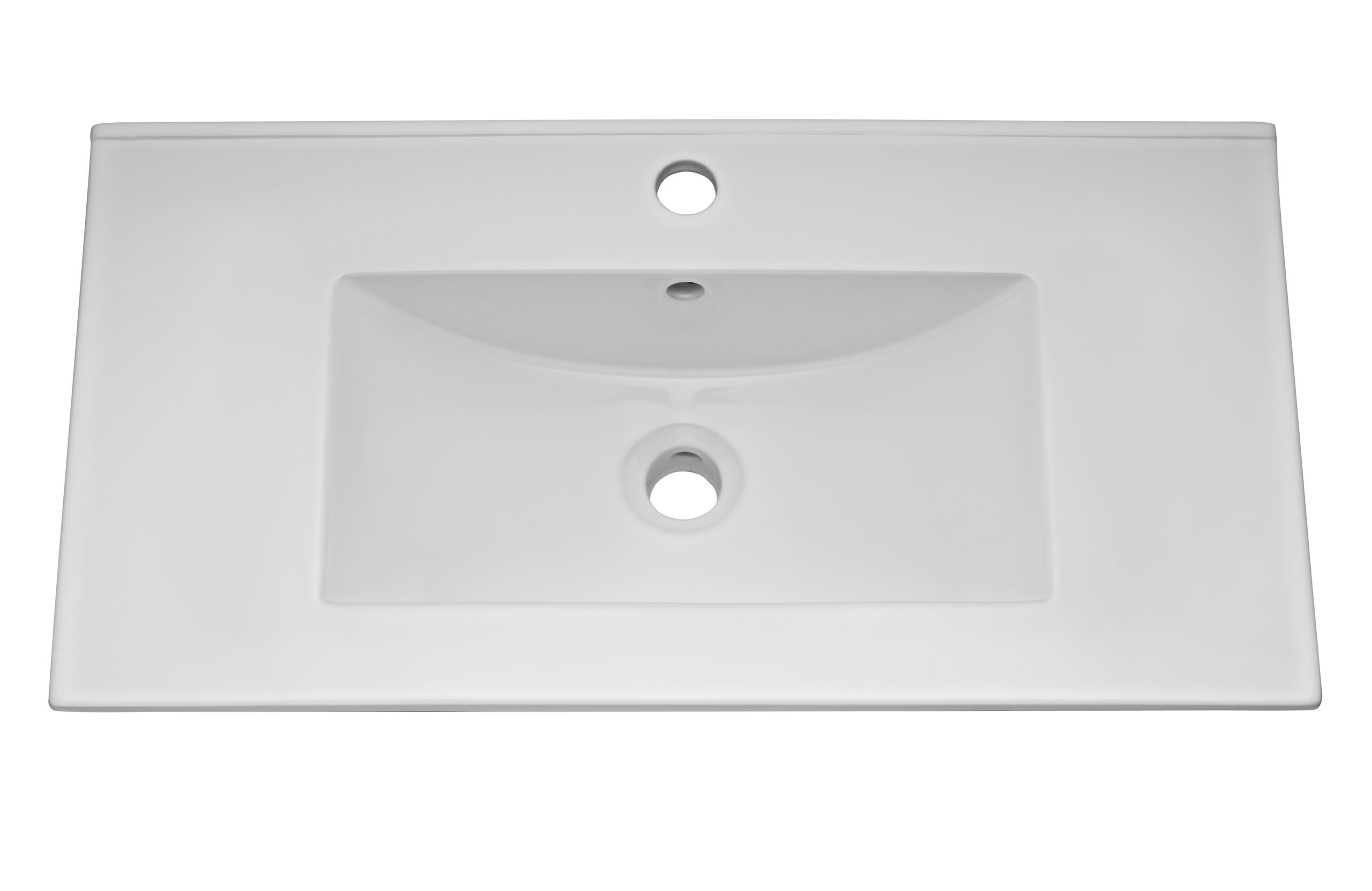 Eden Floor Standing 3 Door 2 Drawer Vanity Unit with Mid-Edge Basin 1000mm - Image 2