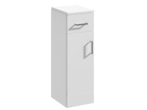 Mayford Floor Standing Single Door and Drawer Slim Cupboard 250mm