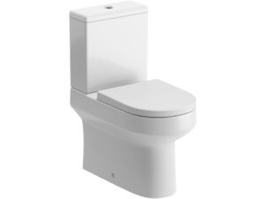 Laurus Rimless Close Coupled Fully Shrouded WC & Soft Close Seat