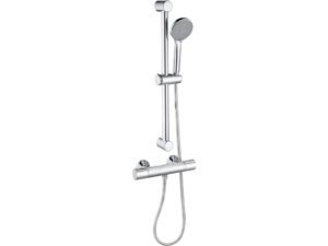 Terra Cool-Touch Thermostatic Bar Mixer Shower - Chrome