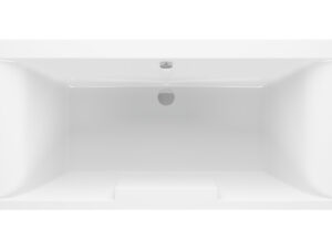 Malone Deluxe Square Double End 1700x750x550mm 0TH Bath w/Legs