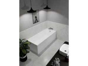 Houston Square Single End 1700x700mm Thin Edge 0TH Bath