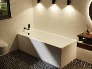 Houston Round Single End 1700x700mm Thin Edge 0TH Bath