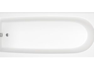 Pierson D Shape Single End 1700x700x550mm 2TH Bath w/Legs