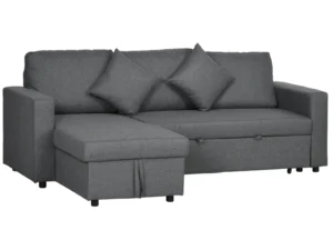 Corner Sofa Bed with Storage