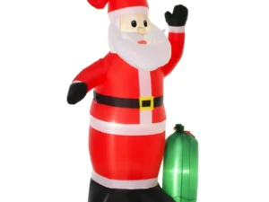 7.5ft Inflatable Christmas Santa Claus with LED Air Blown Xmas Décor Holiday Outdoor Yard Decoration