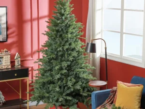 7ft Bare Artificial Christmas Tree, with 2445 Tips - Green