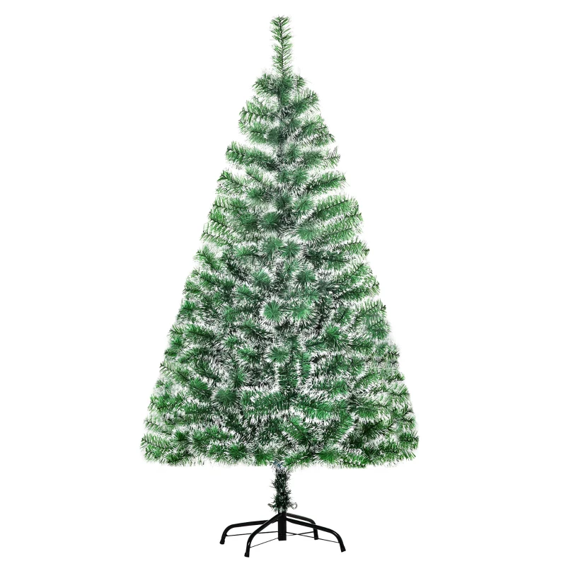 5FT Indoor Christmas Tree Artificial Decoration Xmas Gift with Metal Stand Branch Tips