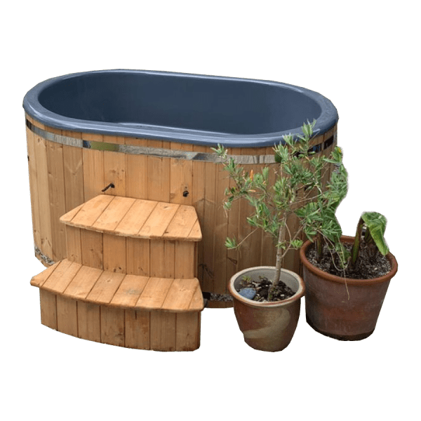 Equinox Custom Spec Wood Fired 2 Person Oval Hot Tub Spa