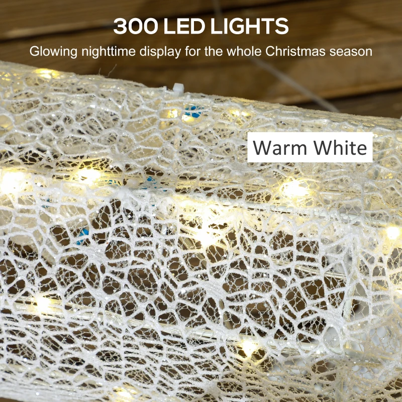 Three-Piece LED Light Reindeer Christmas Decoration - Image 4